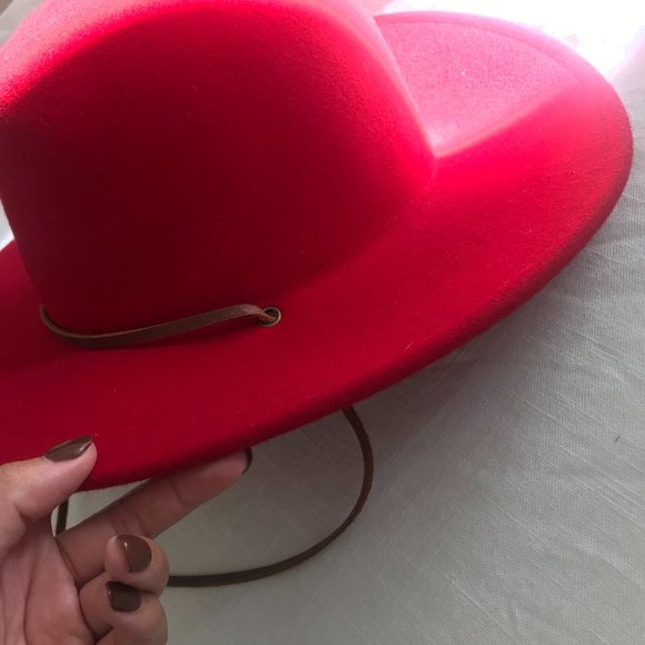 Brixton Unisex Tiller Hat- Red Wool